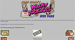 Desktop Screenshot of john-manns-wacky-site.com